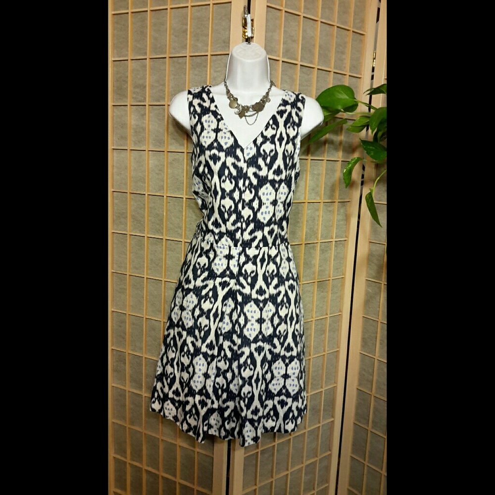Gap Dress 100% Linen WASHABLE SZ 14